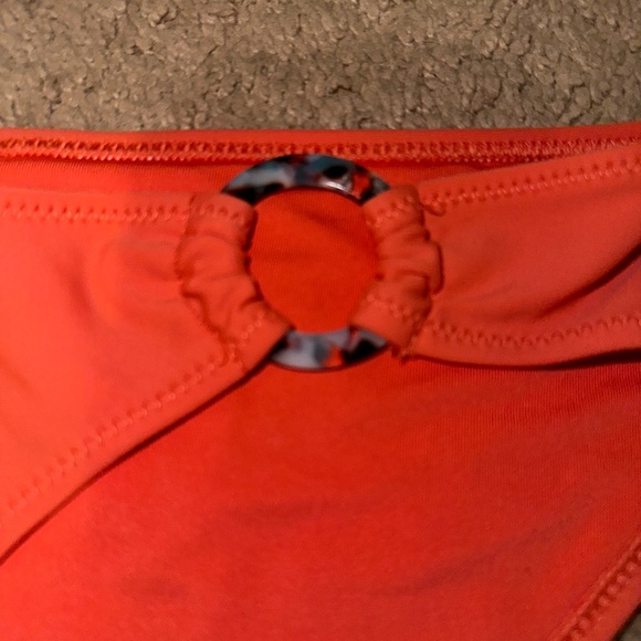 Bright Bikini Bottoms Aerie With Two Hoops - Picture 3 of 5